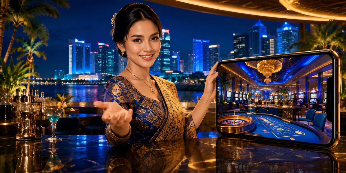 Pemain Indonesia mengakses slot jackpot online melalui smartphone dengan nyaman